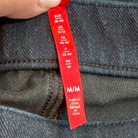 SPANX Jean-ish Ankle Leggings Pull On Shaping Jean Twilight Rinse MEDIUM #20018R - Picture 5 of 15